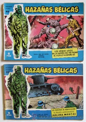 Tebeos: 12 COMICS HAZA&Ntilde;AS BELICAS EXTRA - Foto 2