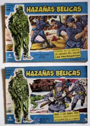 Tebeos: 12 COMICS HAZA&Ntilde;AS BELICAS EXTRA - Foto 4