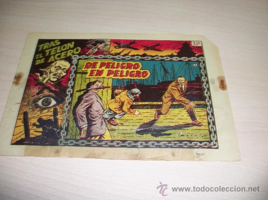 Tebeos: TRAS EL TELON DE ACERO N&ordm; 3 EDITORIAL TORAY ORIGINAL - Foto 1
