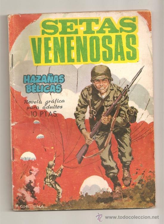 Tebeos: HAZA&Ntilde;AS B&Eacute;LICAS - SETAS VENENOSAS EDICIONES TORAY - Foto 1