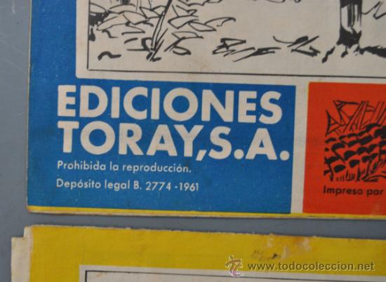 Tebeos: LOTE DE 15 TAMAR, EDICIONES TORAY. - Foto 4