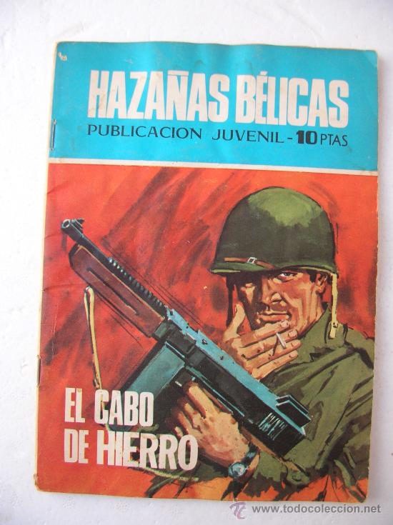 Tebeos: HAZA&Ntilde;AS BELICAS: EL CABO DE HIERRO - Foto 1