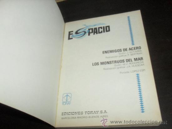 Tebeos: ESPACIO N&ordm; 8. EDICIONES TORAY. 1982. - Foto 2