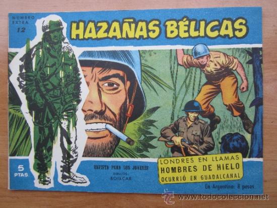 Tebeos: extra 12 haza&ntilde;as belicas , ediciones toray - original como nuevo - Foto 1