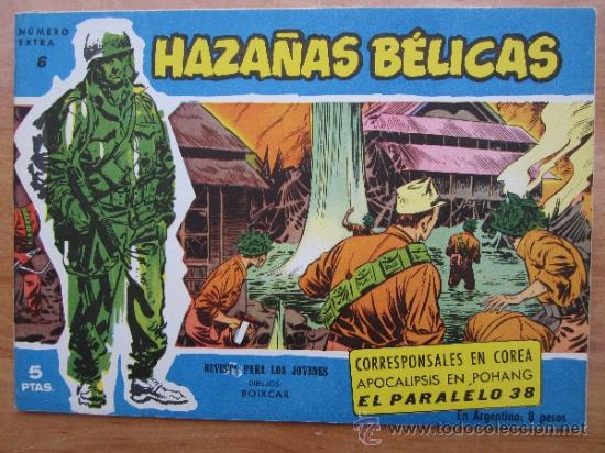 Tebeos: extra 6 haza&ntilde;as belicas , ediciones toray - original como nuevo - Foto 1