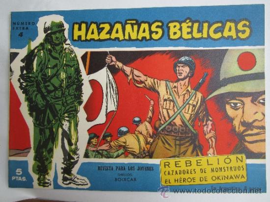 Tebeos: HAZA&Ntilde;AS BELICAS EXTRA NUMERO 4, EDICIONES TORAY , COMO NUEVO, ORIGINAL - Foto 1