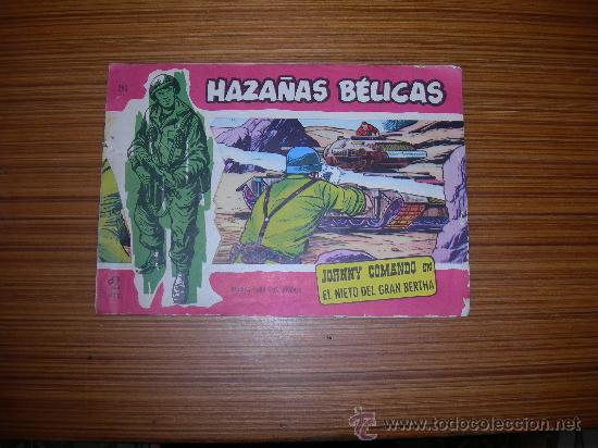 Tebeos: HAZA&Ntilde;AS BELICAS     JOHNNY COMANDO      N&ordm; 293      DE TORAY - Foto 1