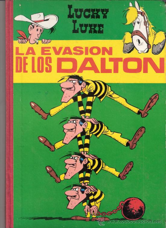 Tebeos: Lucky Luke.La evasi&oacute;n de los Dalton.Ediciones Toray,S.A. 1969. - Foto 1