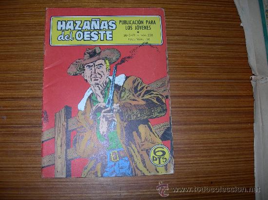 Tebeos: HAZA&Ntilde;AS  DEL OESTE     N&ordm; 238   DE TORAY - Foto 1