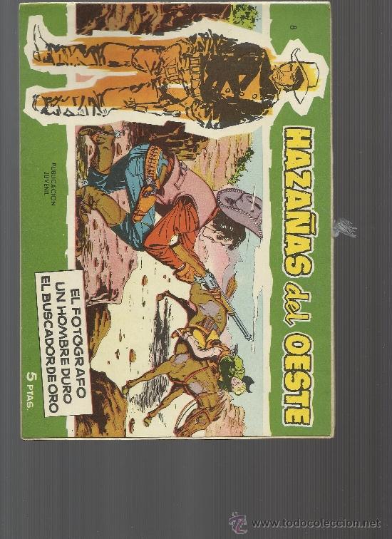 Tebeos: HA&Ntilde;AZAS DEL OESTE N&ordm; 8 - Foto 1