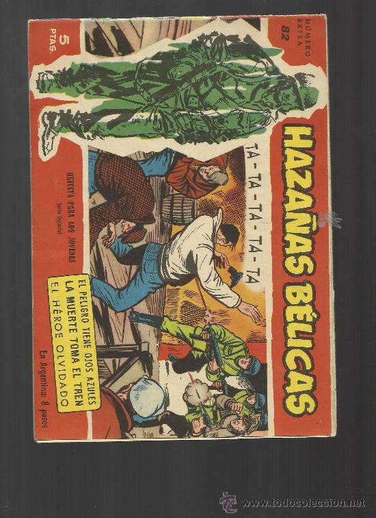 Tebeos: HAZA&Ntilde;AS BELICAS ROJAS N&ordm; 82 - Foto 1