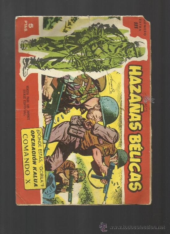 Tebeos: HAZA&Ntilde;AS BELICAS ROJAS N&ordm; 111 - Foto 1