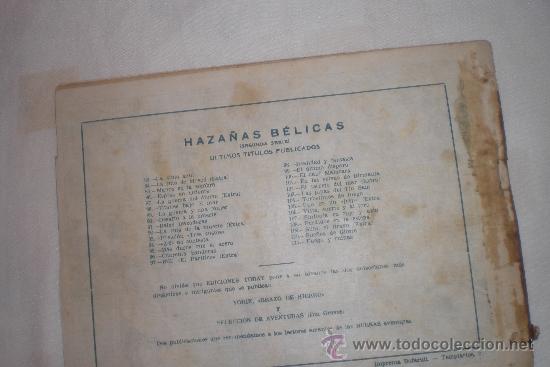 Tebeos: HAZA&Ntilde;AS BELICAS  N&ordm; 111 SEGUNDA PARTE - Foto 2