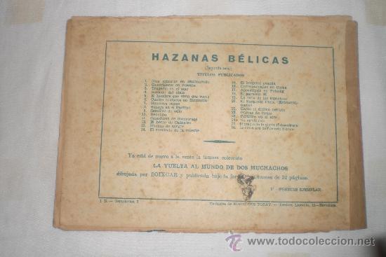 Tebeos: HAZA&Ntilde;AS BELICAS  N&ordm; 26 SEGUNDA PARTE - Foto 2