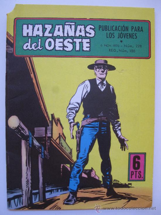 Tebeos: HAZA&Ntilde;AS DEL OESTE - N&ordm; 228 - EDICIONES TORAY - A&Ntilde;O 1970. - Foto 1
