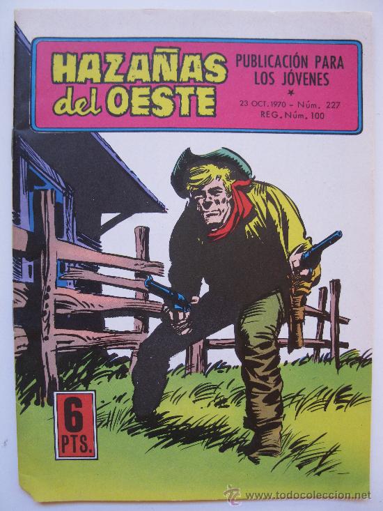 Tebeos: HAZA&Ntilde;AS DEL OESTE - N&ordm; 227 - EDICIONES TORAY - A&Ntilde;O 1970. - Foto 1