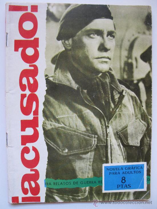 Tebeos: RELATOS DE GUERRA - N&ordm; 96 - &rdquo;&iexcl;ACUSADO!&rdquo; - EDICIONES TORAY - A&Ntilde;O 1966. - Foto 1