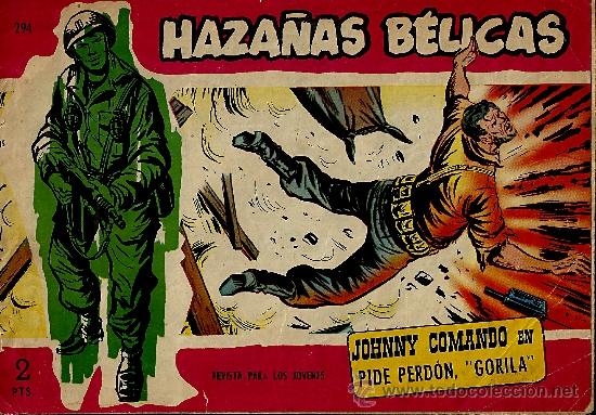 Tebeos: HAZA&Ntilde;AS BELICAS 294.ROJO 2PTS - Foto 1