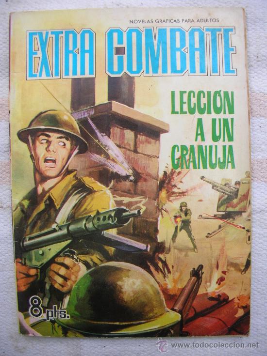 Tebeos: EXTRA COMBATE N&ordm; 23 LECCION A UN GRANUJA - Foto 1