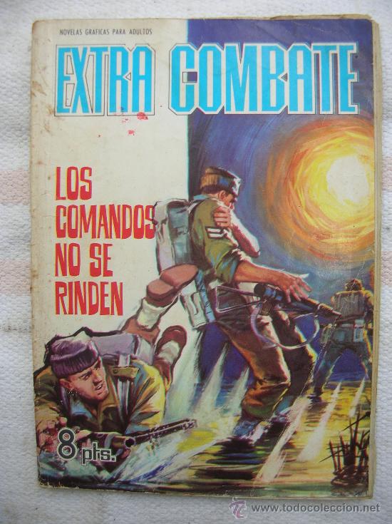 Tebeos: EXTRA COMBATE N&ordm; 32 LOS COMANDOS NO SE RINDEN - Foto 1