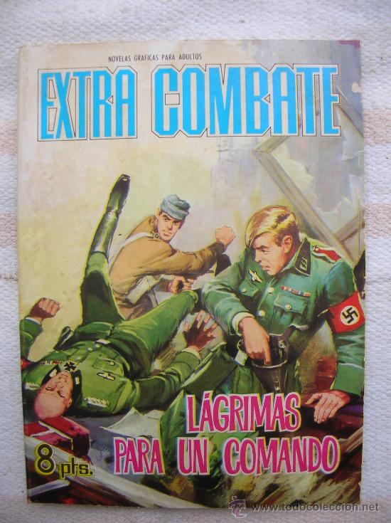 Tebeos: EXTRA COMBATE N&ordm; 36 LAGRIMAS PARA UN COMANDO - Foto 1
