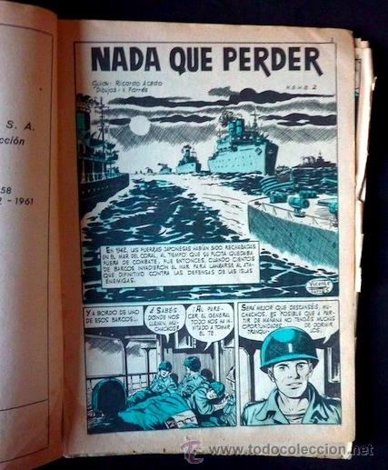 Tebeos: Haza&ntilde;as B&eacute;licas. Num. 2. Nada que perder. Ediciones Toray, 1961 - Foto 3
