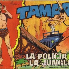Tebeos: TAMAR - HOMBRES DE ACCIÓN - Nº 119 - LA POLICIA DE LA JUNGLA. Lote 35780387