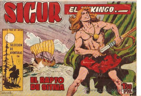 Tebeos: COMIC SIGUR EL WIKINGO N&ordm; 7 - Foto 1
