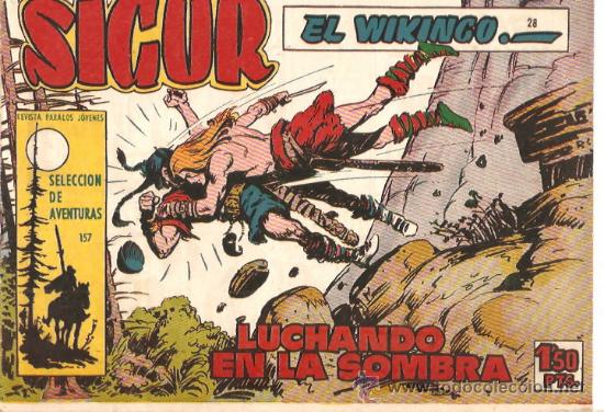 Tebeos: COMIC SIGUR EL WIKINGO N&ordm; 28 - Foto 1