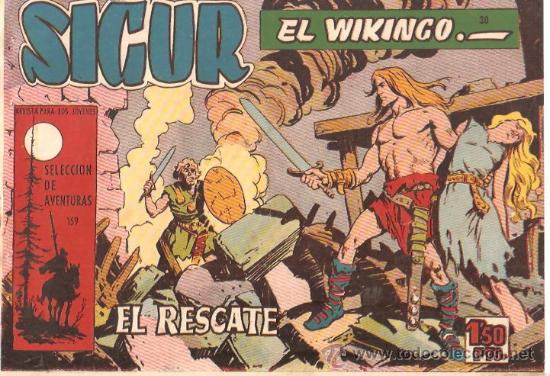 Tebeos: COMIC SIGUR EL WIKINGO N&ordm; 30 - Foto 1