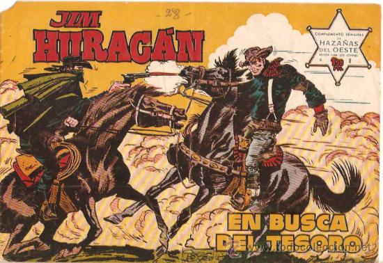 Tebeos: COMIC JIM HURACAN N&ordm; 8 - Foto 1