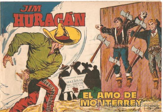 Tebeos: COMIC JIM HURACAN N&ordm; 31 - Foto 1