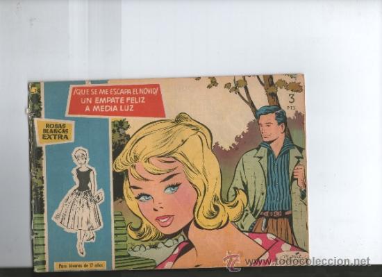 Tebeos: ROSAS BLANCAS EXTRA NUMERO 2.1958 - Foto 1