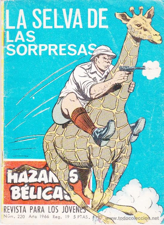 Tebeos: lote de 4n&ordm;s de Haza&ntilde;as Belicas - Foto 1