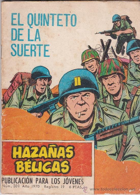 Tebeos: lote de 4n&ordm;s de Haza&ntilde;as Belicas - Foto 4