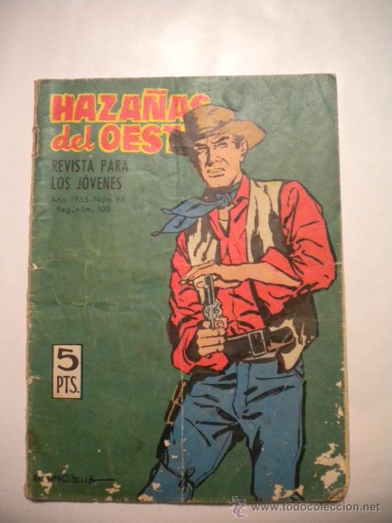 Tebeos: HAZA&Ntilde;AS DEL OESTE N&ordm;95 A&Ntilde;O 1965. - Foto 1