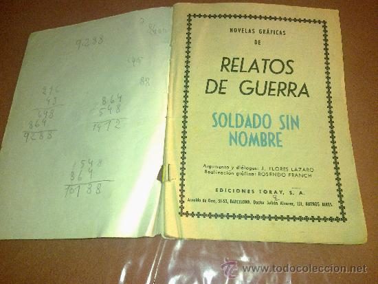 Tebeos: RELATOS DE GUERRA-N&ordm; 79 EDICIONES TORAY A&Ntilde;O 1965 - Foto 2