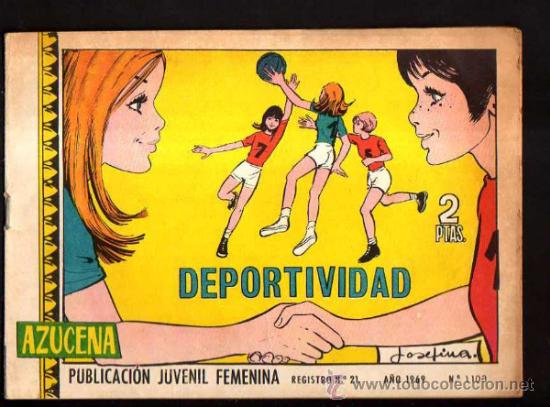 Tebeos: Azucena. Deportividad. n&ordm; 1103 - Foto 1