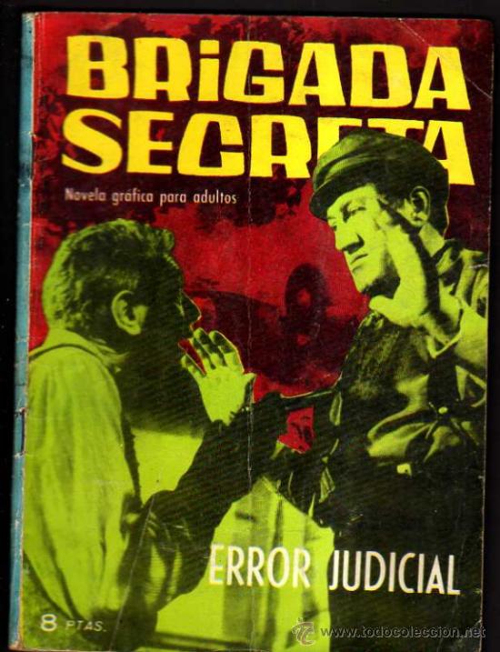 Tebeos: Brigada Secrta. Error Judicial . - Foto 1