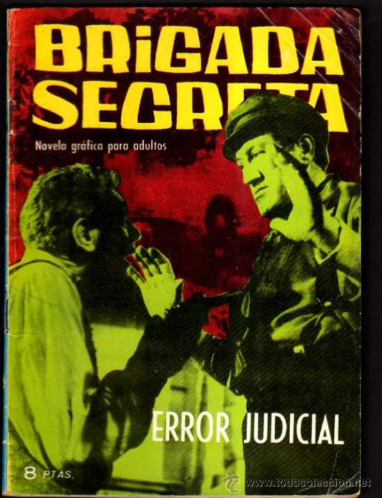 Tebeos: Brigada Secrta. Error Judicial . - Foto 1