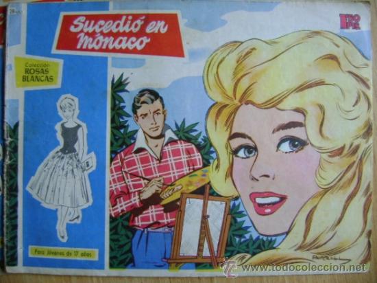 Tebeos: Toray, Colecci&oacute;n Rosas Blancas, 28 Sucedi&oacute; en M&oacute;naco - Foto 1