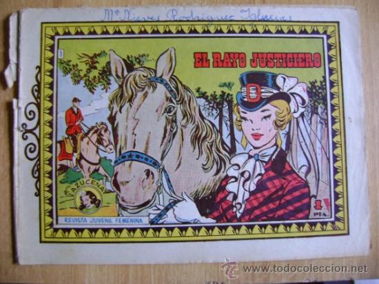 Tebeos: Toray, Colecci&oacute;n Azucena 1 El rayo justiciero - Foto 1