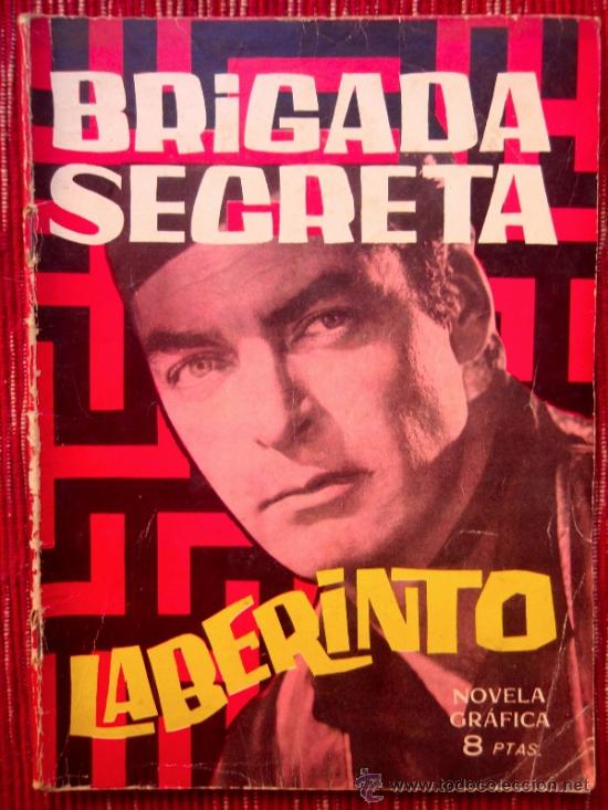 Tebeos: BRIGADA SECRETA - N&ordm; 10 - LABERINTO - EDICIONES TORAY - 1963 - Foto 1