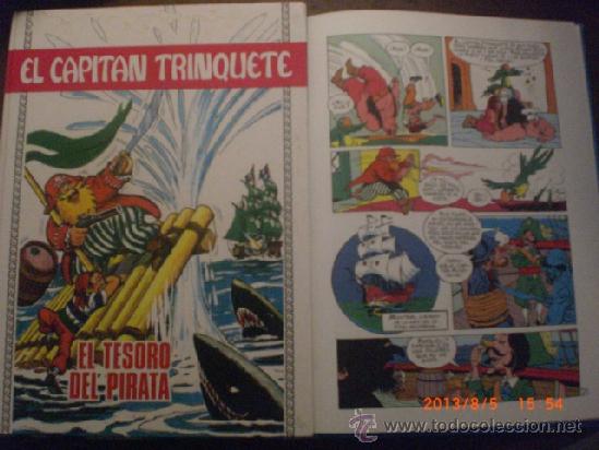Tebeos: EL CAPITAN TRINQUETE N&ordm;1 EL TESORO DEL PIRATA - Foto 1