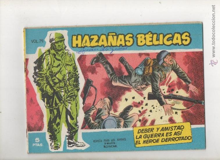 Tebeos: HAZA&Ntilde;AS BELICAS VOL.79 - TORAY - BOIXCAR -A8 - Foto 1