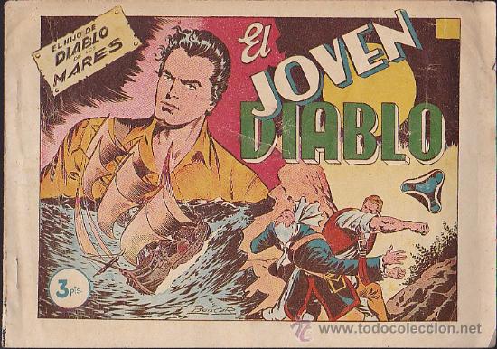 Tebeos: COMIC EL HIJO DEL DIABLO DE LOS MARES ALBUM III - Foto 1