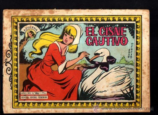 Tebeos: Azucena. n&ordm; 806 El cisne cautivo. - Foto 1