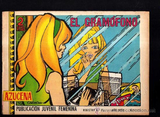 Tebeos: Azucena. n&ordm; 1175 El gram&oacute;fono - Foto 1