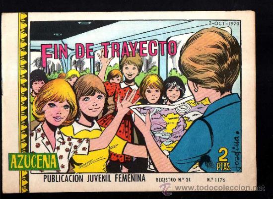 Tebeos: Azucena. n&ordm; 1176 Fin de trayecto. - Foto 1