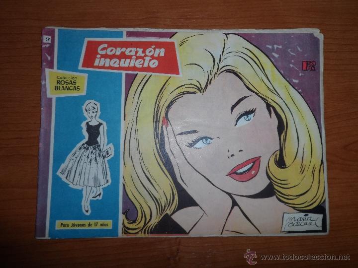 Tebeos: ROSAS BLANCAS N&ordm; 69 EDICIONES TORAY 1958 - Foto 1